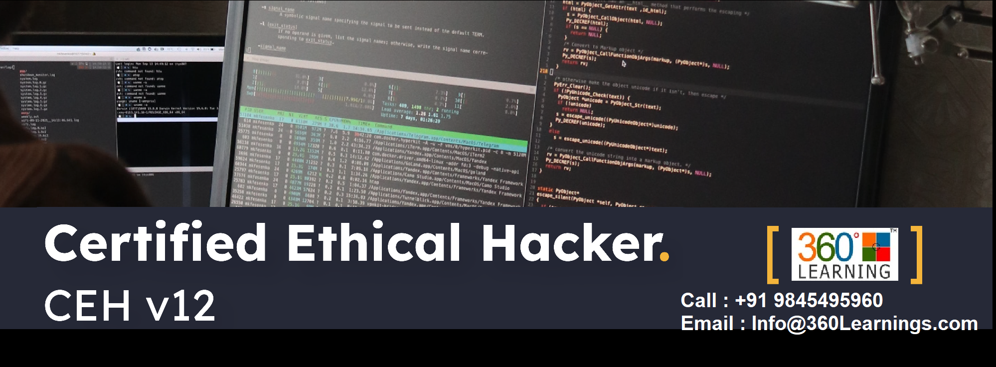 The Certified Ethical Hacker(CEH) v12 course is designed to give the student a foundational knowledge base and skillset to be